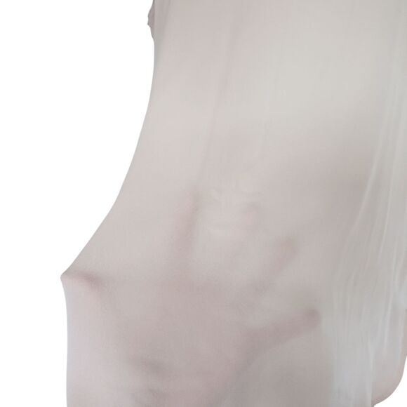 Vince Sheer Silk Sleeveless Blouse Tank Top Womens Pink Medium Classic - Picture 11 of 12